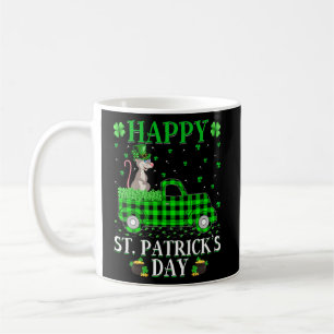 Funny Buffalo Kariert Green Truck Bunny St Patrick Kaffeetasse