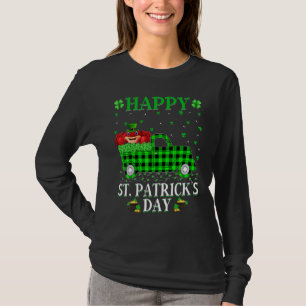 Funny Buffalo Kariert Green Truck Crab St Patrick' T-Shirt