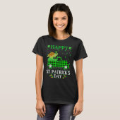 Funny Buffalo Kariert Green Truck Sea Turtle St Pa T-Shirt (Vorne ganz)