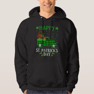 Funny Buffalo Kariert Green Truck Skorpion St Patr Hoodie