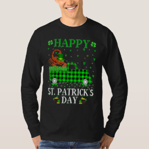 Funny Buffalo Kariert Green Truck Skorpion St Patr T-Shirt