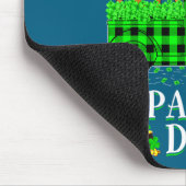 Funny Buffalo Plaid Green Truck Cougar St Patrick Mousepad (Ecke)