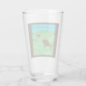 Funny Buffalo Springfield für was es wert ist Glas (Rückseite)