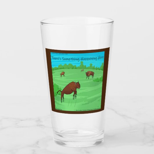 Funny Buffalo Springfield für was es wert ist Glas (Vorderseite)