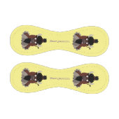 Funny Büffel Bison Cartoon Illustration Baseball (Paneele)