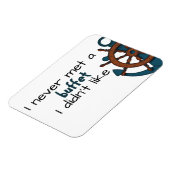 Funny Buffet Schiffstür Magnet (Linke Seite)