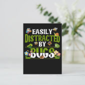 Funny Bug Lover Insekten Boys Girls Funny Science Postkarte (Stehend Vorderseite)