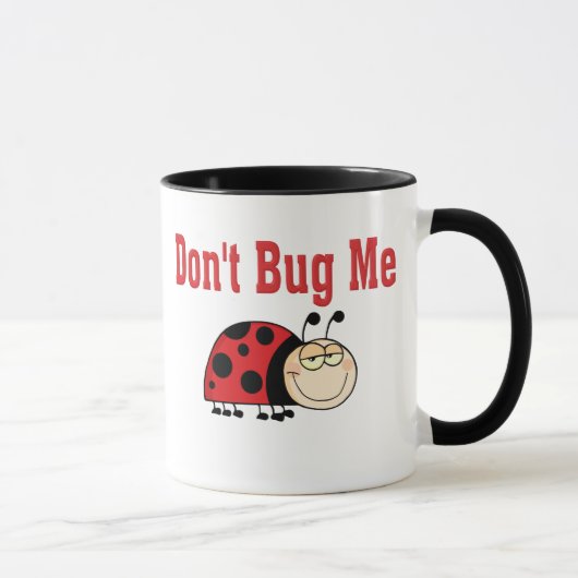 Funny Bug Me Ladybug nicht Tasse (Rechts)
