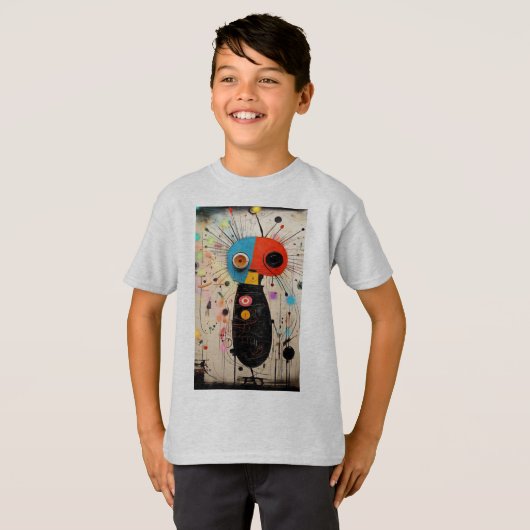 Funny Bug T-Shirt für Kinder (Vorne ganz)