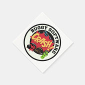 Funny Buggy Software Serviette (Ecke)