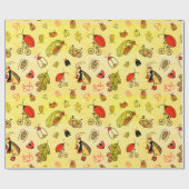 Funny Bugs Geschenkpapier (Flach)