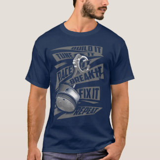 Funny Build it Tuning Es Race Es Break Es reparier T-Shirt