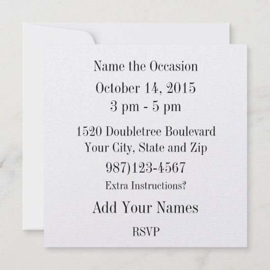 Funny Bulldog - Einladung zum Geburtstag - SRF (Rückseite)