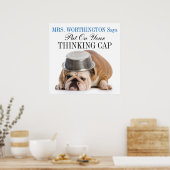 Funny Bulldog - Poster - srf (Küche)