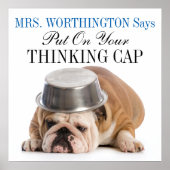 Funny Bulldog - Poster - srf (Vorne)