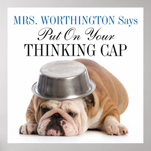 Funny Bulldog - Poster - srf (Vorne)