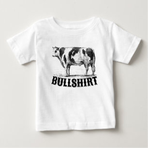 Funny Bullshirt Kuh Farm Rind Rodeo Baby T-shirt