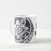 Funny Bumble Bee Kaffeetasse (Vorderseite Links)