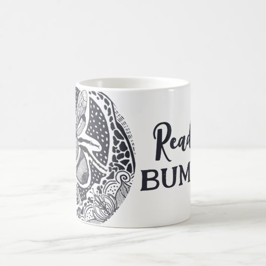 Funny Bumble Bee Kaffeetasse (Mittel)