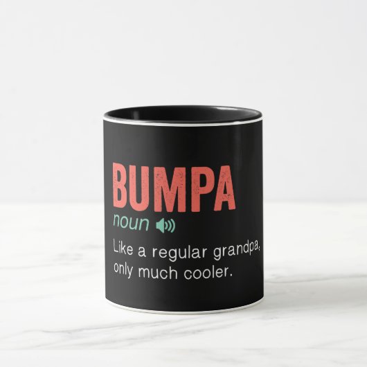 Funny Bumpa Definition Tasse (Zentrum)
