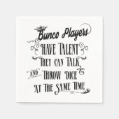 Funny Bunco Napkins Serviette (Vorderseite)