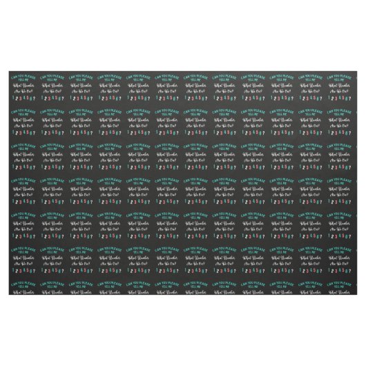 Funny Bunco Player Neues Muster Pink, Schwarz Stoff (Fat Quarter (45,7 x 55,9 cm))