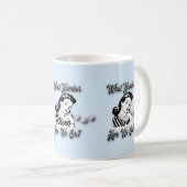 Funny Bunco Prize Tasse - Welche Zahl haben wir? (VorderseiteRechts)