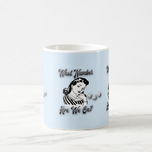 Funny Bunco Prize Tasse - Welche Zahl haben wir?