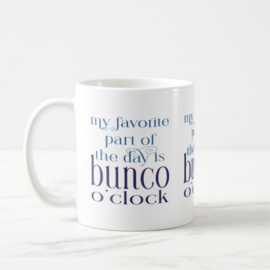 Funny Bunco Tasse (Links)