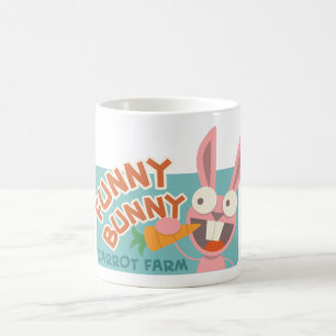 Funny Bunny Bauer Tasse