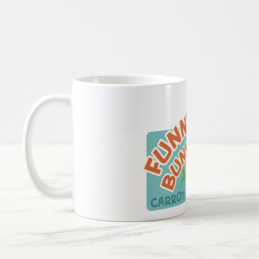 Funny Bunny Bauer Tasse (Links)