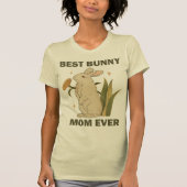 Funny Bunny, Best Bunny Mama Ever, Bunny Lover T-Shirt (Vorderseite)