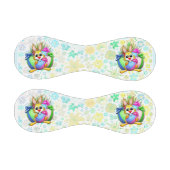 Funny Bunny biting an Easter Egg Baseball (Paneele)