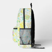Funny Bunny biting an Easter Egg Bedruckter Rucksack (Rechts)