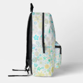 Funny Bunny biting an Easter Egg Bedruckter Rucksack (Links)