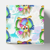 Funny Bunny biting an Easter Egg Geschenkschachtel (Oben)