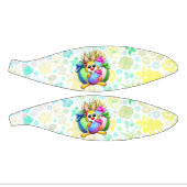 Funny Bunny biting an Easter Egg Mini Basketball (Panele)