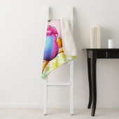 Funny Bunny biting an Easter Egg Sherpadecke (Beispiel)