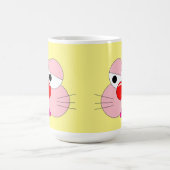 Funny Bunny Cartoon - Cooler Spaß Kaffeetasse (Mittel)