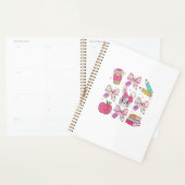 Funny Bunny Coquette Bow Rabbit Teacher Easter Ret Planer (Anzeige)