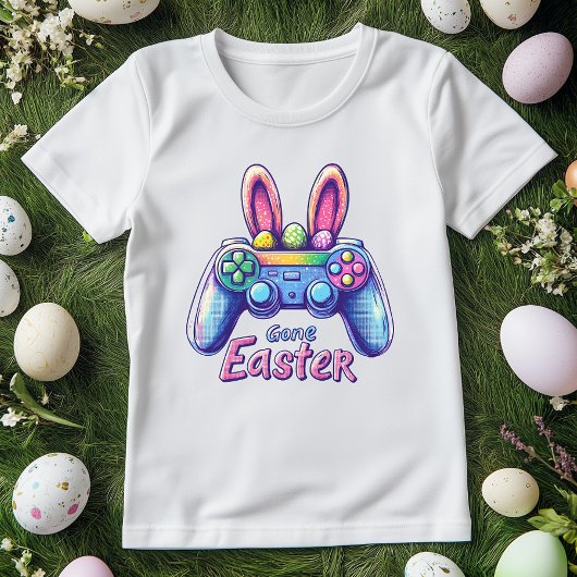 Funny Bunny Gamer Controller Oaster T-Shirt