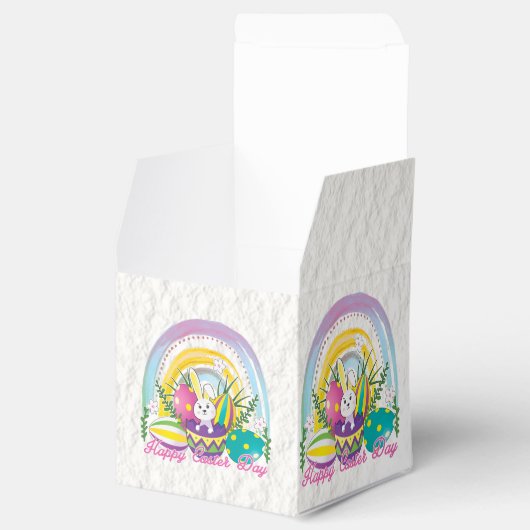Funny Bunny Happy Easter Day Geschenkschachtel (Geöffnet)