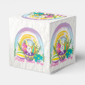 Funny Bunny Happy Easter Day Geschenkschachtel (Rückseite)