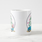 Funny Bunny Happy Easter Day Jumbo-Tasse (Vorderseite)