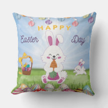 Funny Bunny Happy Easter Day