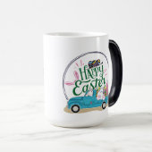 Funny Bunny Happy Easter Day Verwandlungstasse (VorderseiteRechts)