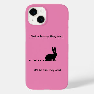 Funny Bunny Kacke Case-Mate iPhone 14 Fall Hülle