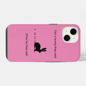 Funny Bunny Kacke Case-Mate iPhone 14 Fall Hülle (Rückseite (Horizontal))