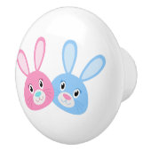 Funny Bunny Keramikknauf (Rechts)