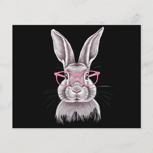 Funny Bunny Niedliche Familiengeschenke Ostern Flyer (Vorne)